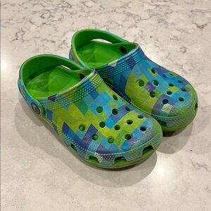 Crocs Colorful Kids Clogs Size 13